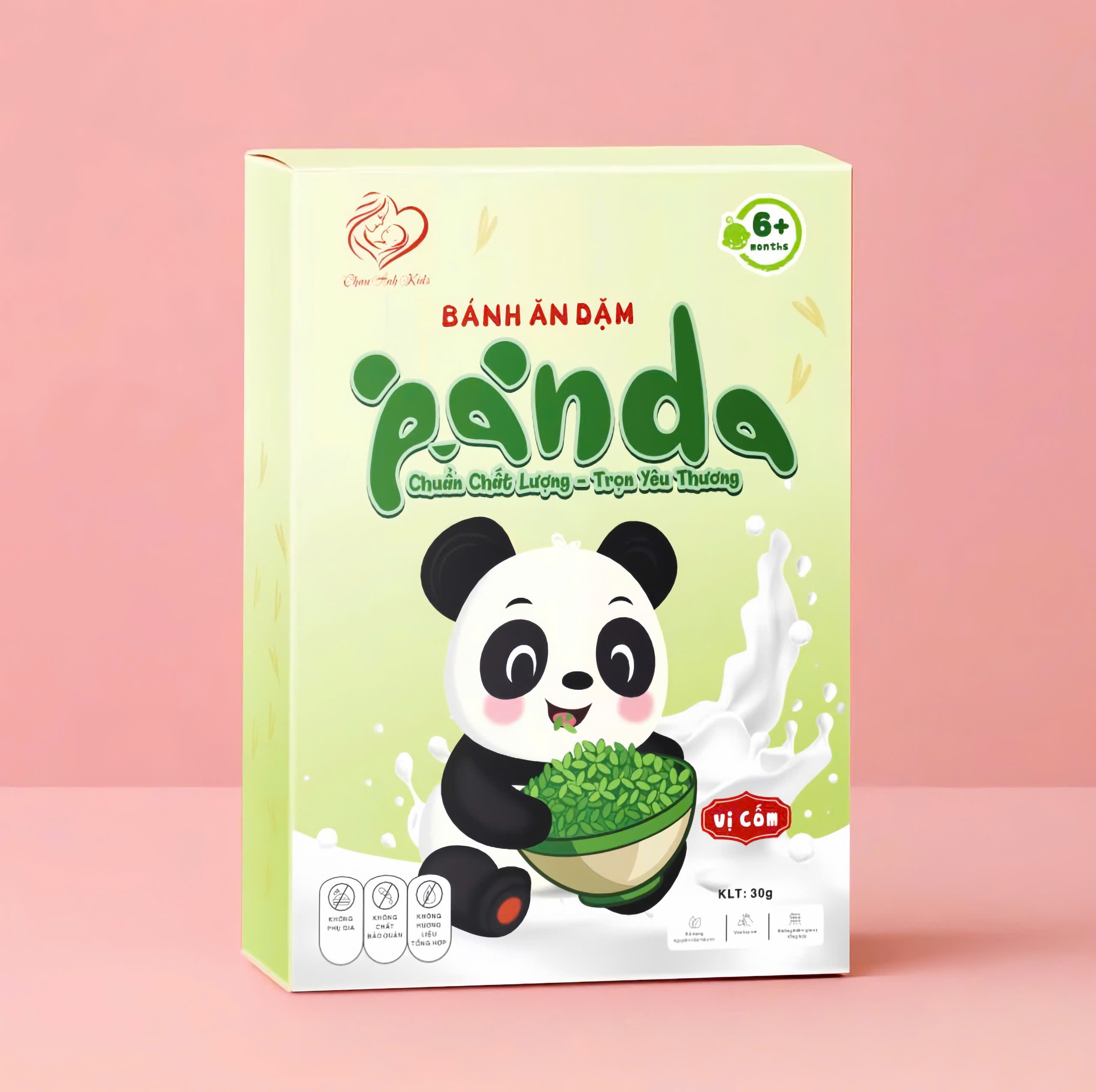Bánh ăn dặm vị cốm